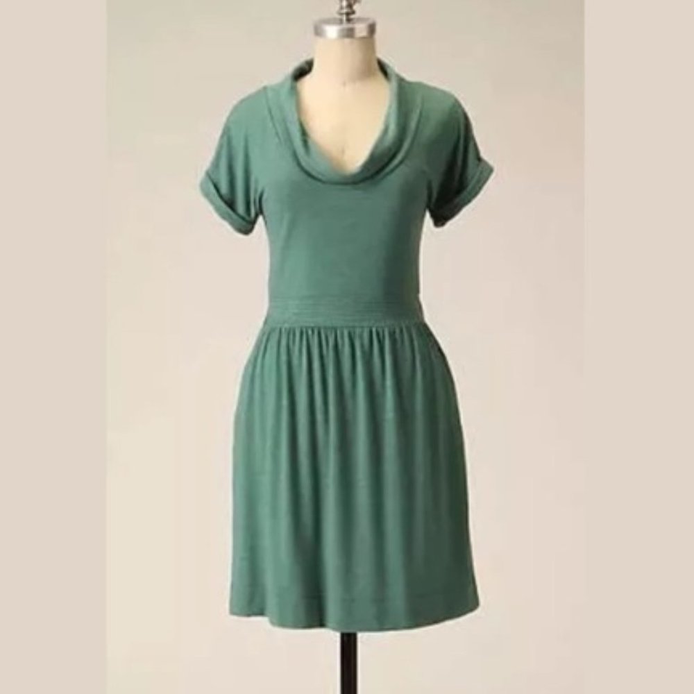 Anthropologie | C KEER Iren Teal Green Dress